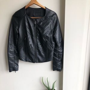 Leather jacket